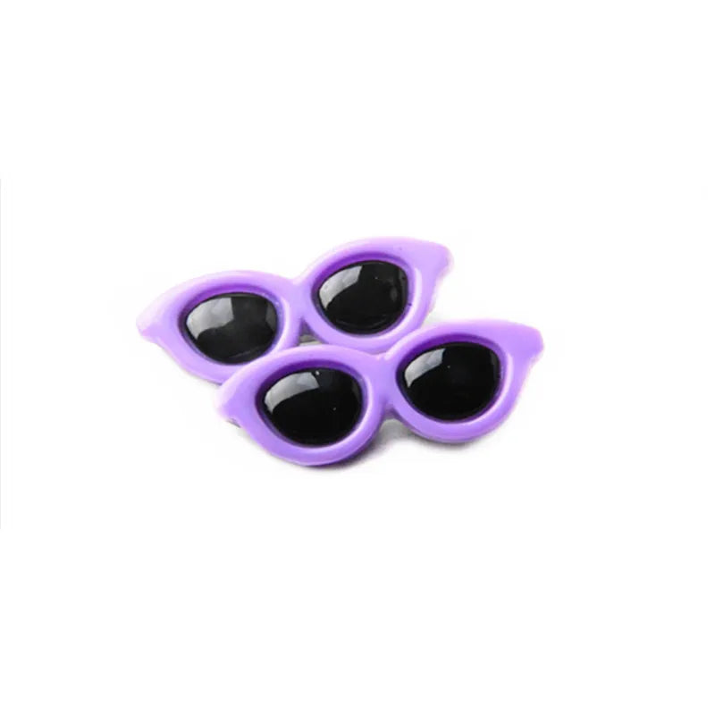Heart Sunglasses Pet Hair Clips