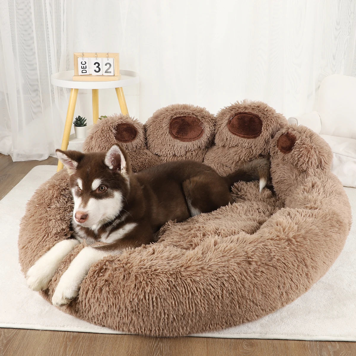 Warm Plush Dog Sofa Bed
