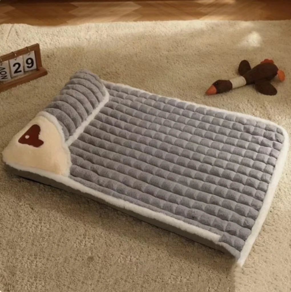 Washable Cotton Dog Bed Mat