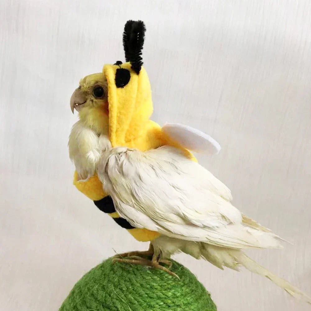 Bee Costume For Pet Parrots