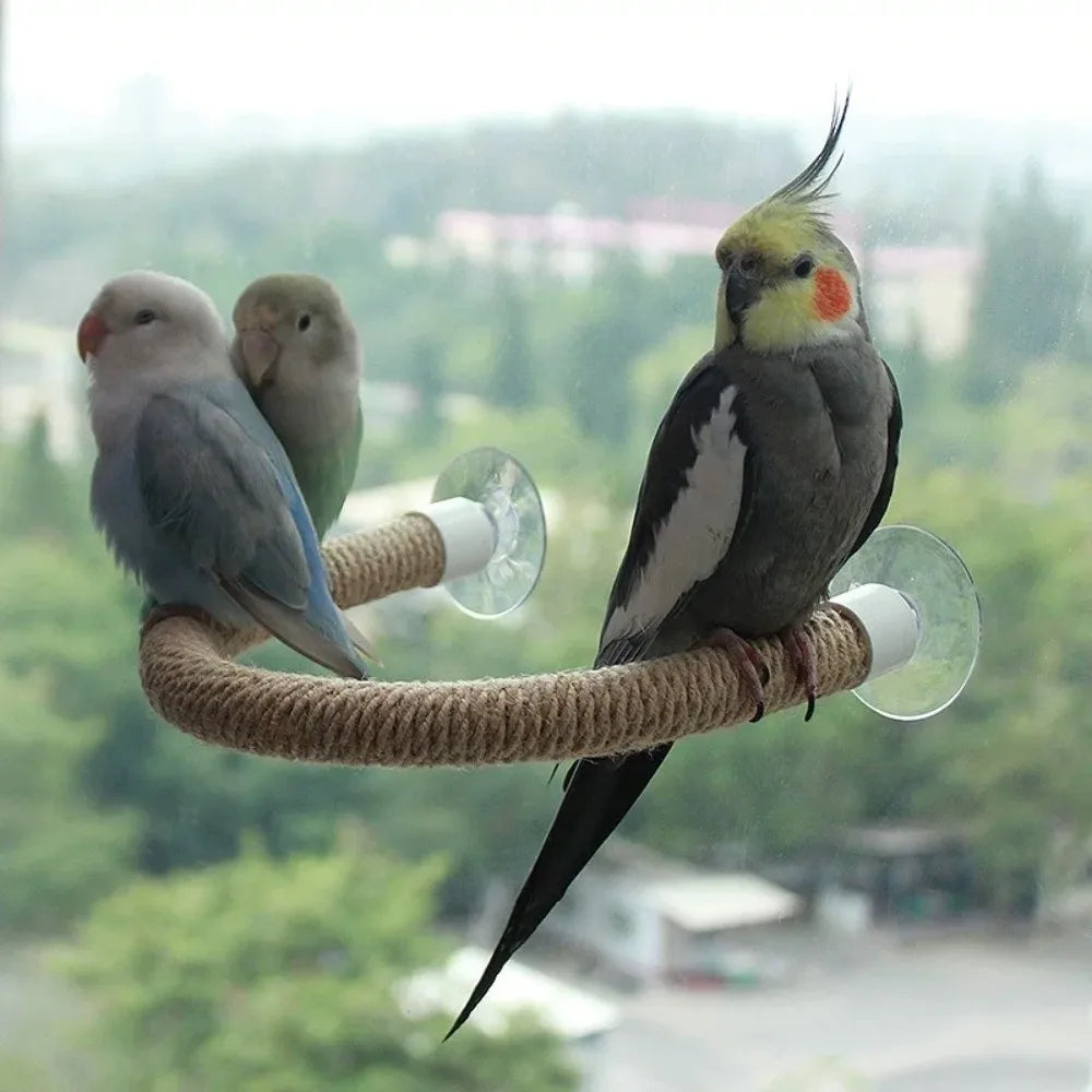 Flexible Linen Bird Climbing Perch