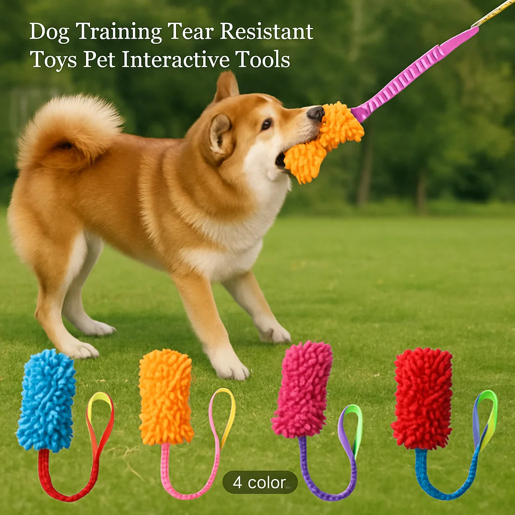 Plush Rope Dog Chew Toy
