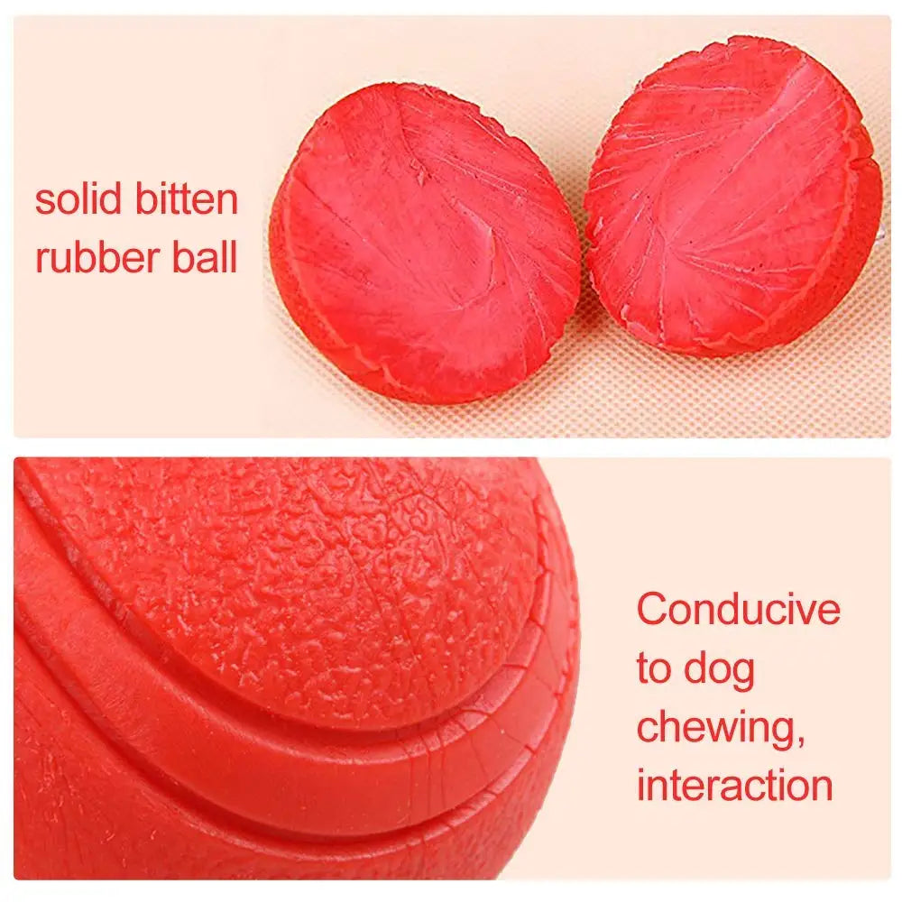 Durable Rubber Dog Play Ball