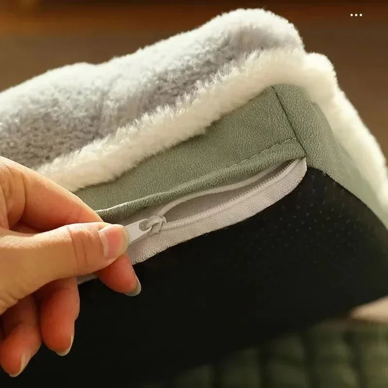Washable Cotton Dog Bed Mat