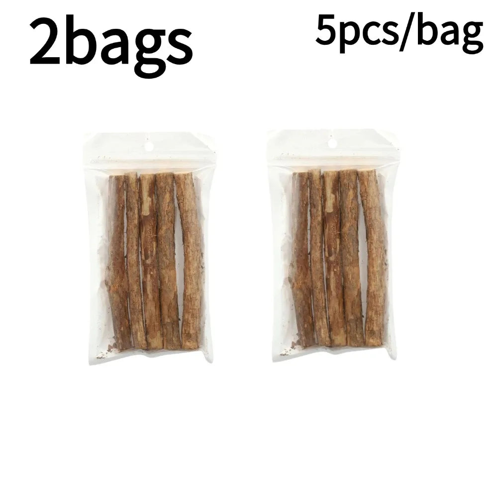 Natural Wooden Cat Chew Sticks