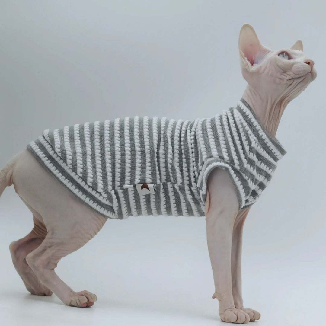 Stretch Cotton Sphynx Summer Vest