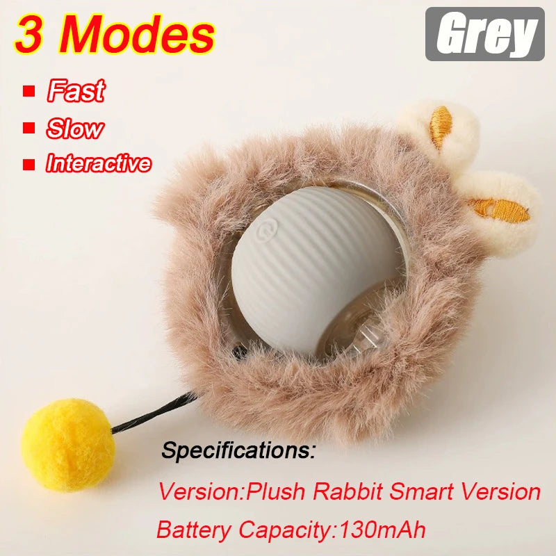 Rechargeable Rolling Cat Tail Ball