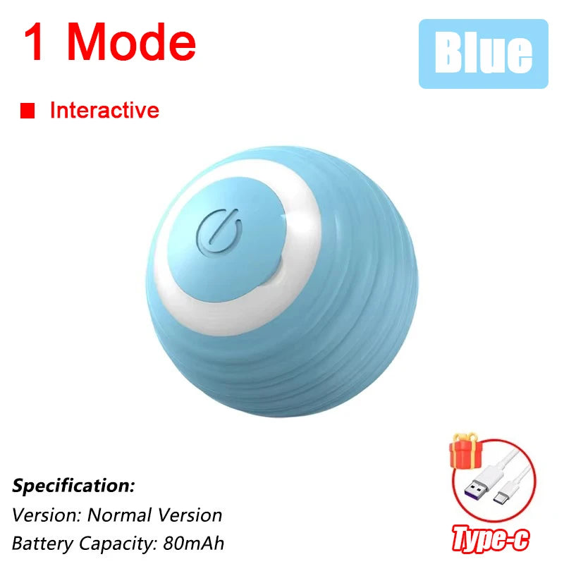 Rechargeable Rolling Cat Tail Ball