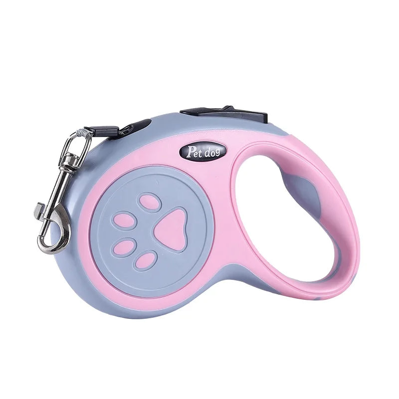 Retractable Nylon Dog Walking Leash