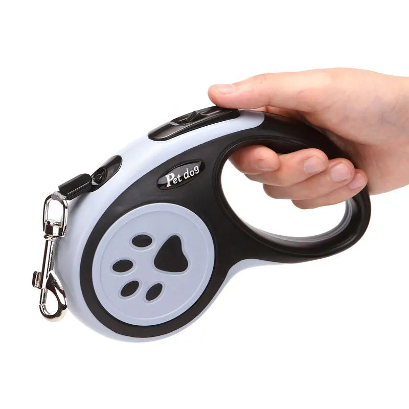 Retractable Nylon Dog Walking Leash