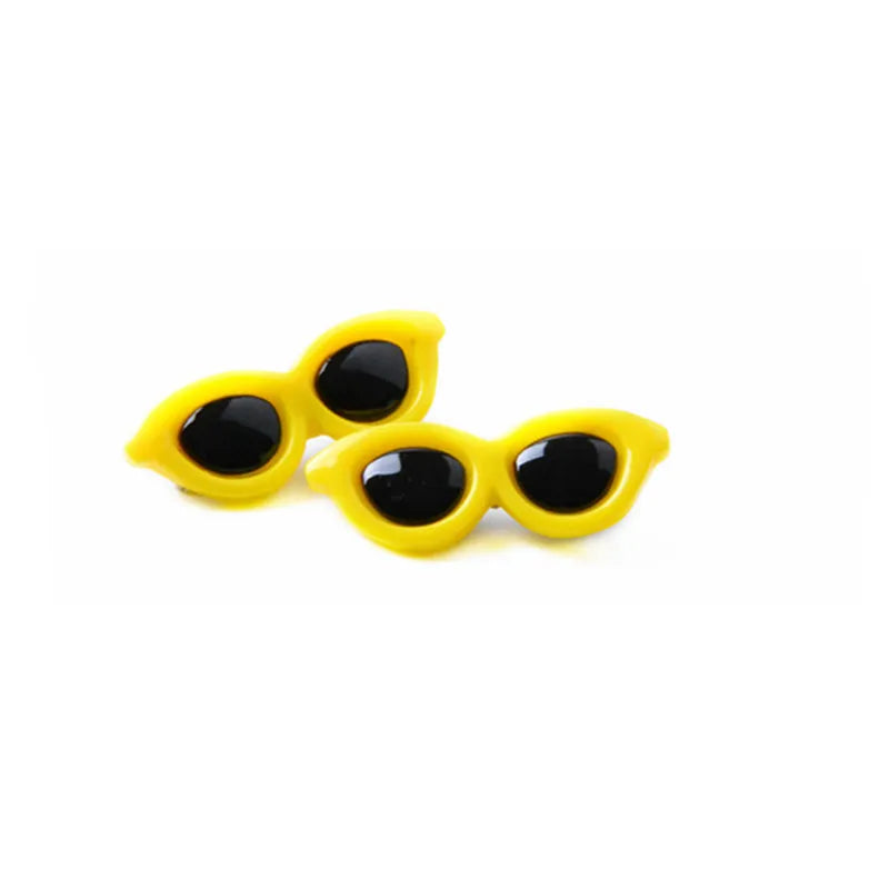 Heart Sunglasses Pet Hair Clips