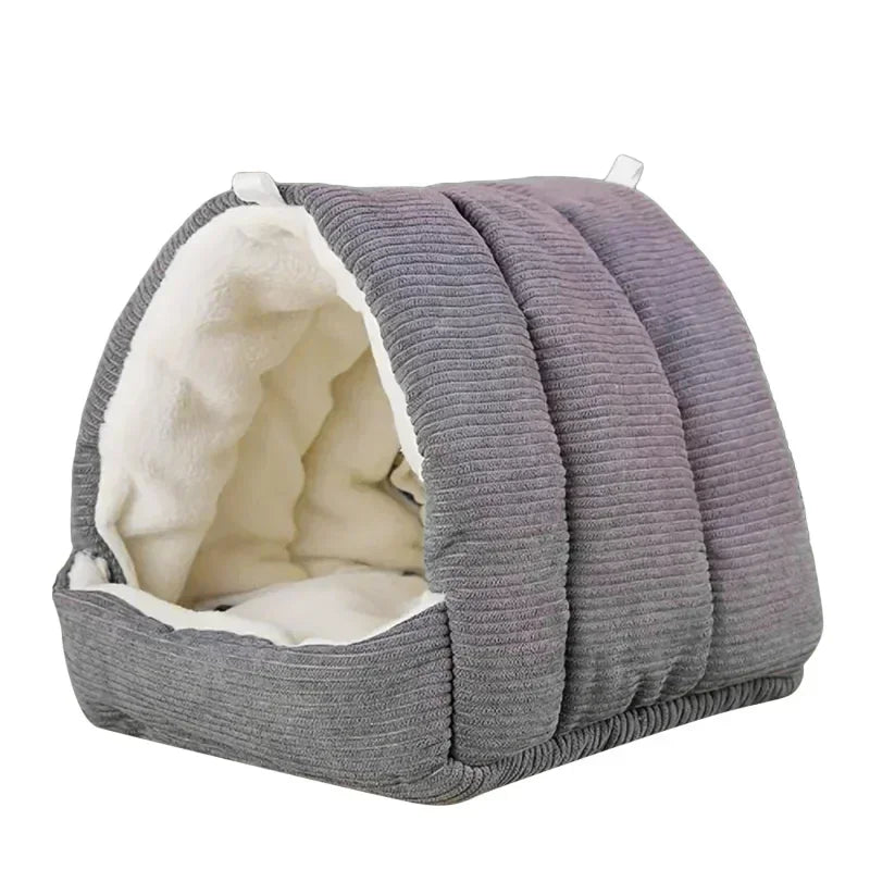 Warm Plush Bird Sleeping Hut