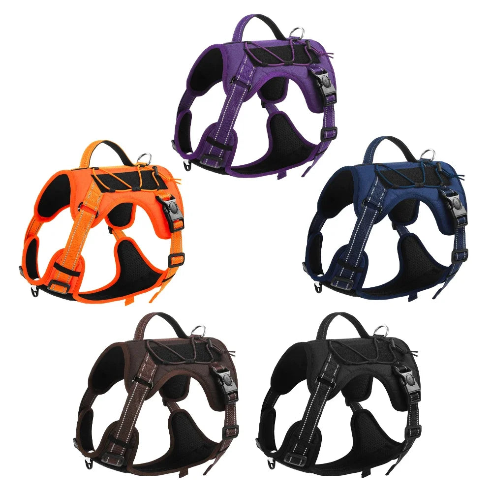 Adjustable Reflective No Pull Harness