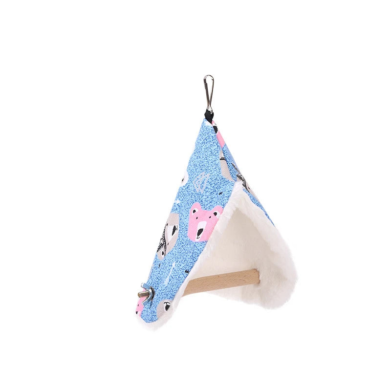Hanging Plush Parrot Sleep Nest