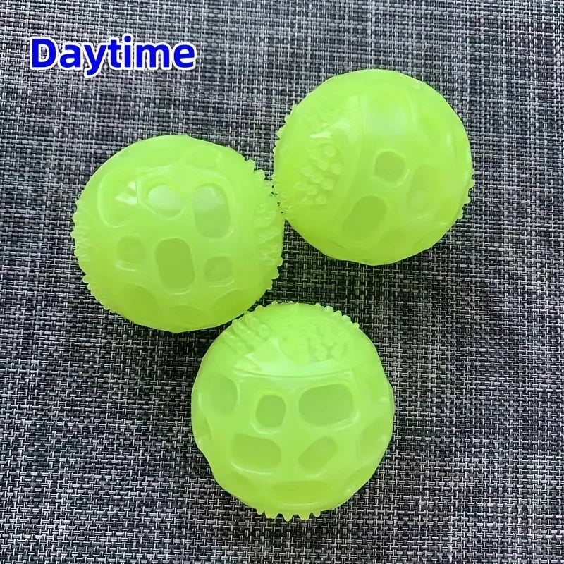 Glow In Dark Squeaky Ball