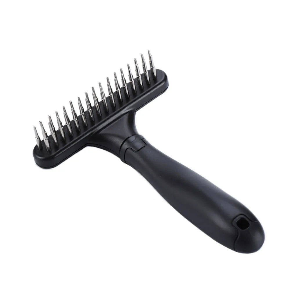 Stainless Steel Pet Grooming Rake