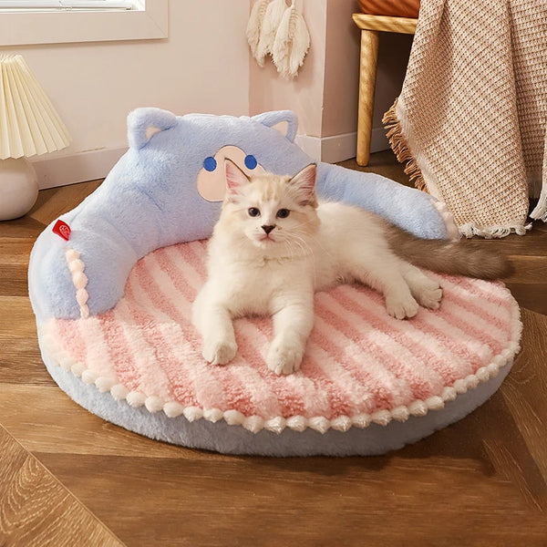 HOOPET Velvet Pet Cushion Bed
